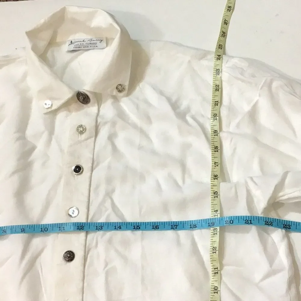 VTG, Deborah Barry For D.K. Forman Women’s Top Blouse Made In USA Size Large